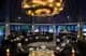 Classy and spacious dining seating with a beautiful sunset view at The Spice
